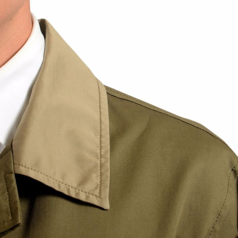 Marc Jacobs Men's Green Button Down Basic Jacket - image 4